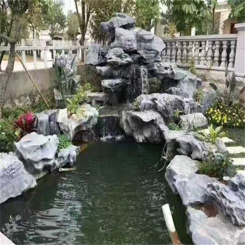 庭院鱼池改造过滤